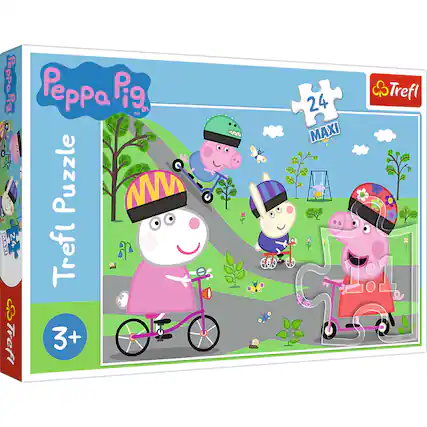 Peppa Pig Puzzle
Trefl
24 MAXI
3+