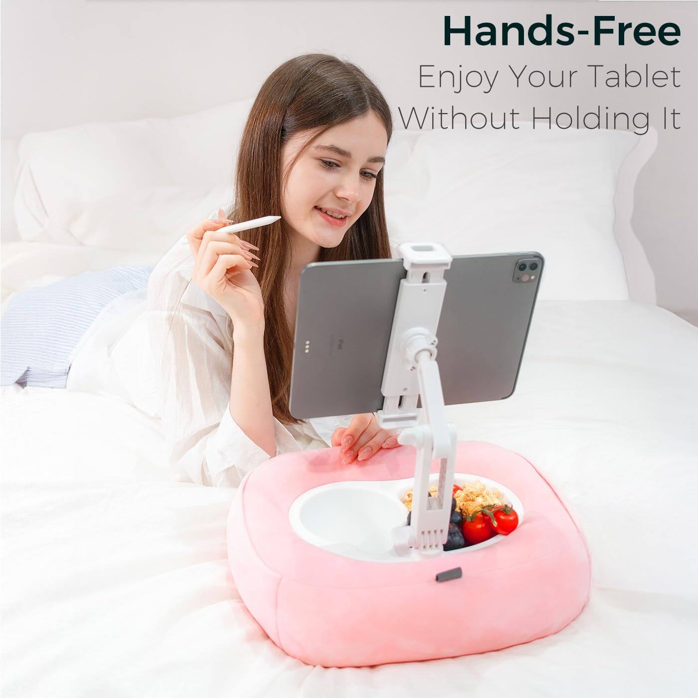 Hands-Free  
Enjoy Your Tablet Without Holding It