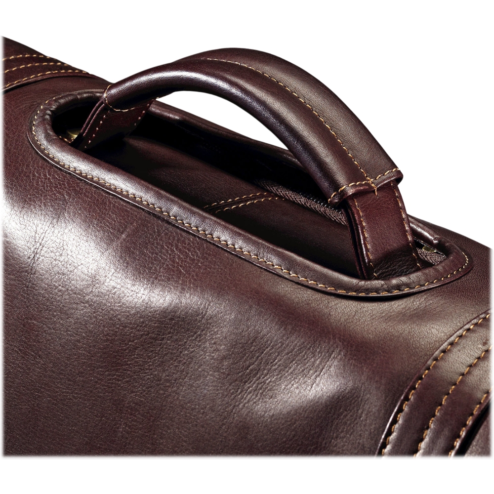 Customer Reviews: Samsonite Colombian Leather Flapover Laptop Briefcase ...