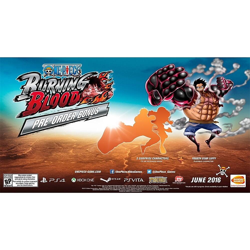 Alt View 11. BANDAI NAMCO Entertainment - One Piece: Burning Blood - PRE-OWNED.