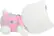 Back. Jazwares - Hello Kitty 18" Plush - Sleeping Pose with Bestie.