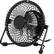 Left. 4" High-Velocity Personal Fan.