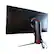 Alt View 17. ASUS - ROG Swift 34" IPS LED Curved QHD G-SYNC Monitor - Armor titanium Plasma copper.