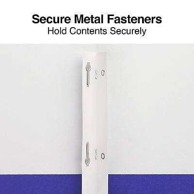 Secure Metal Fasteners  
Hold Contents Securely