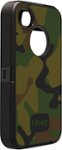 Angle Standard. OtterBox - Defender Series Case for Apple® iPhone® 4 and 4S - Jungle Camo/Black.