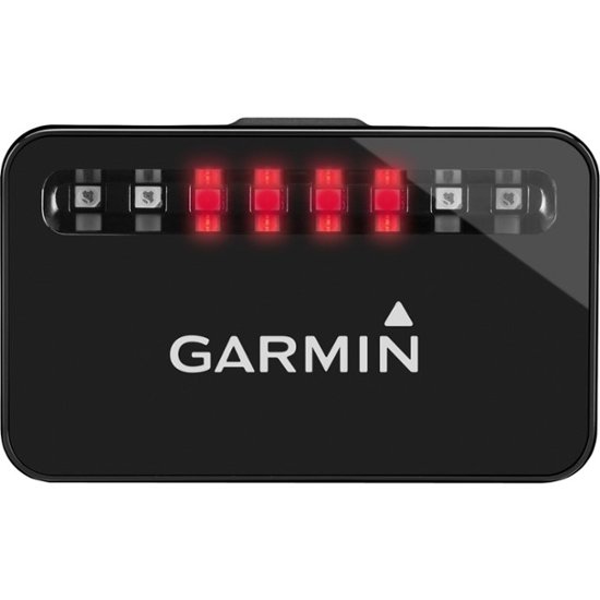 Garmin - Varia™ Rearview Radar Tail Light - Black - Front Zoom
