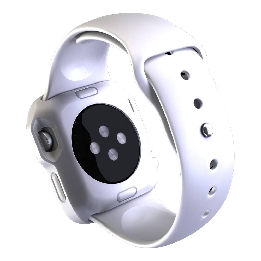 Best Buy Actionproof The Bumper Case for Apple Watch 42mm White 47263BCW