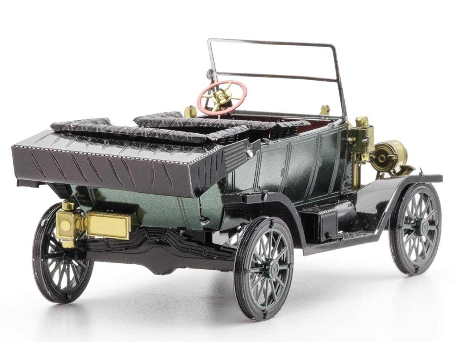 Angle. Metal Earth - Model Kit 1910 Ford Model T Green (Moderate Difficulty) Steel Model by Metal Earth - Green.