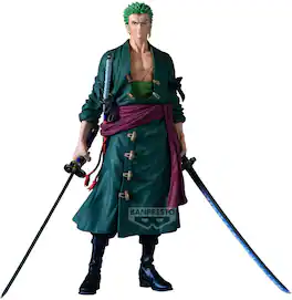 PopMarket - Banpresto - One Piece - Premium Roronoa Zoro The Anime Statue - COLLECTIBLES - Multicolor