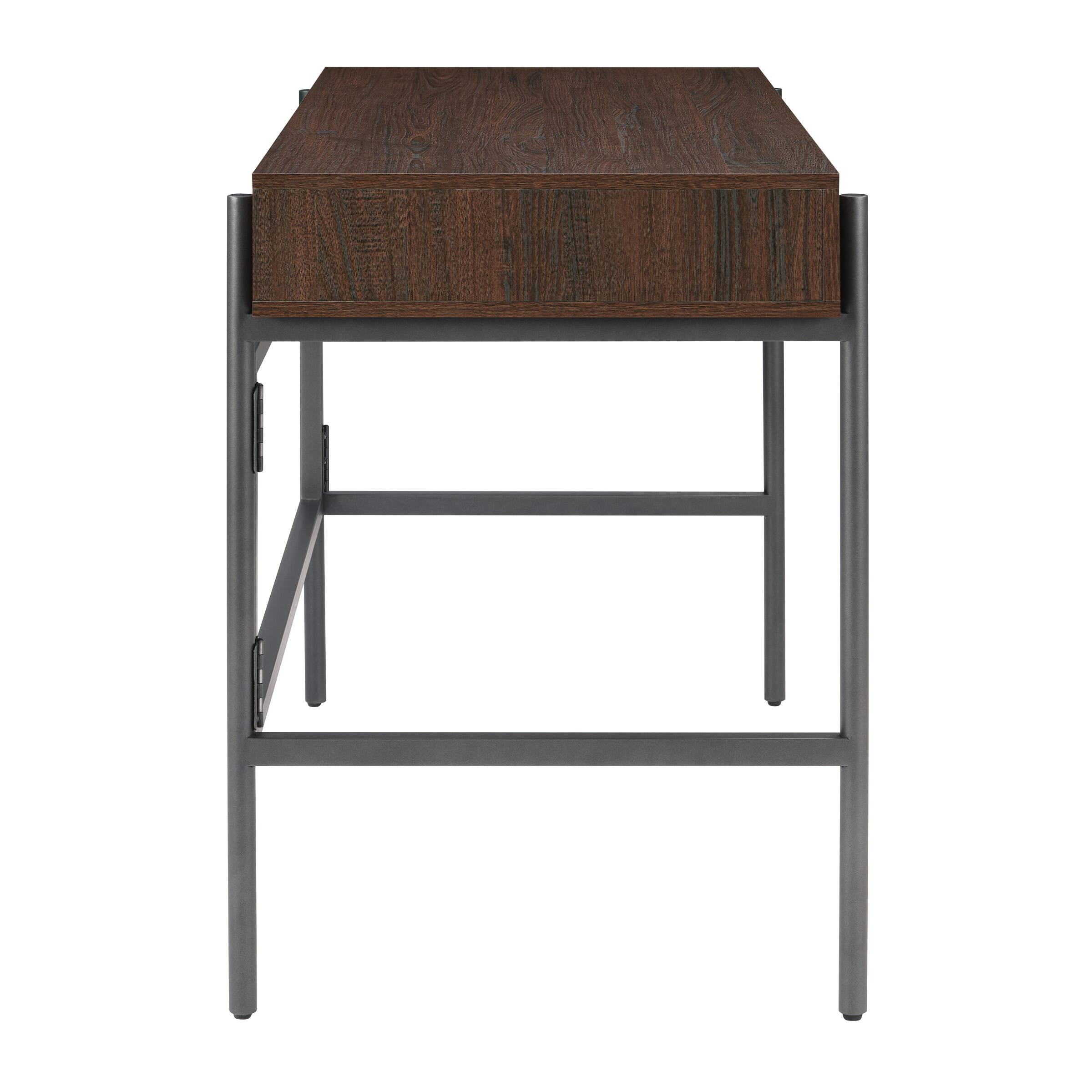 Left. OSP Home Furnishings - Sedona Writing Desk - Elegant Walnut.