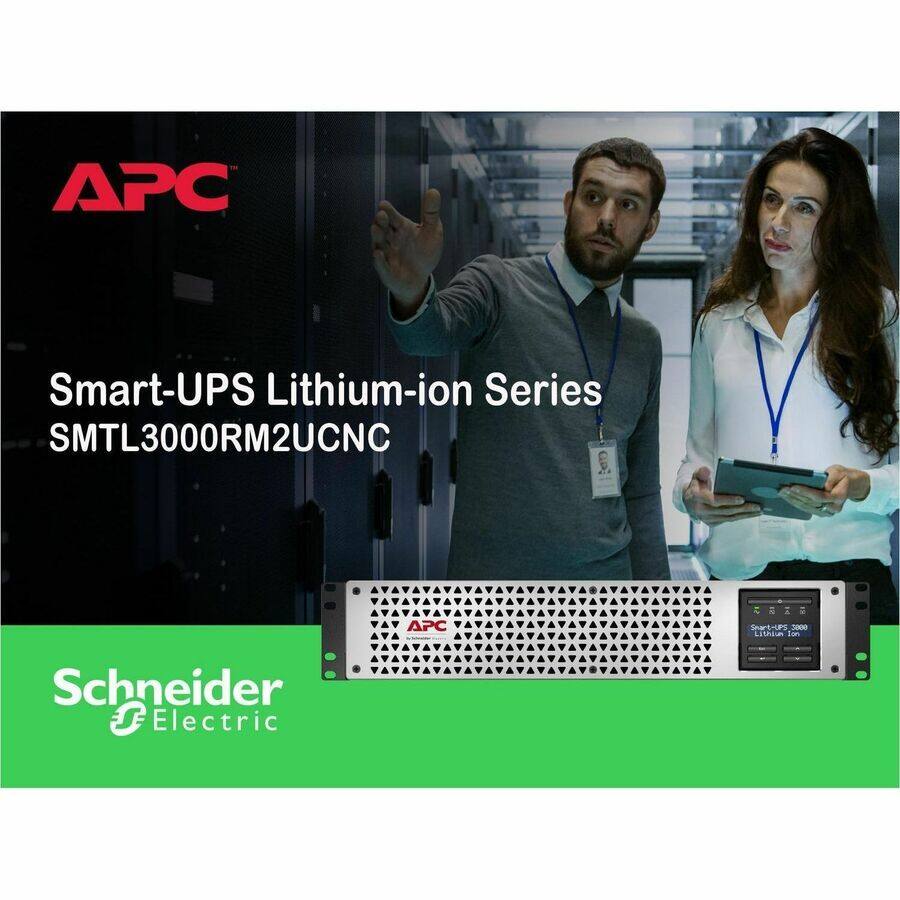APC Smart-UPS Lithium-ion Series SMTL3000RM2UCNC  
APC  
Schneider Electric