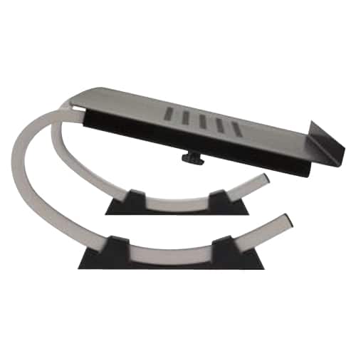 Front. Allsop - Redmond Adjustable Curve Laptop Stand - Black.