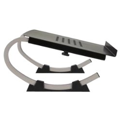 Allsop - Redmond Adjustable Curve Laptop Stand - Black - Front_Zoom