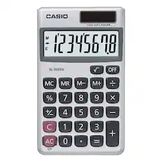 Front. Casio - Basic Calculator.