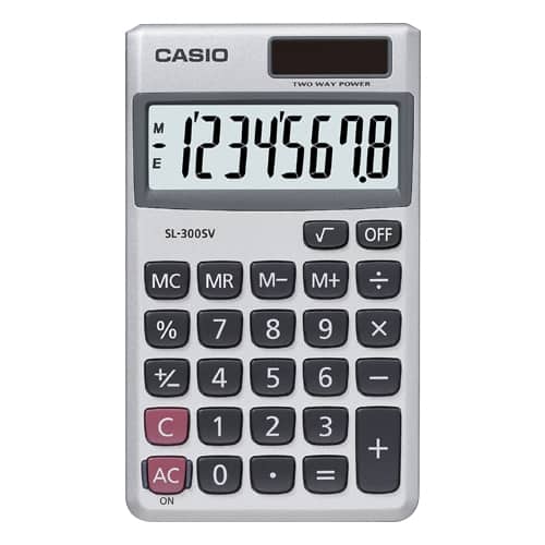 Casio Basic Calculator Sl 300ve Sl300sv Best Buy