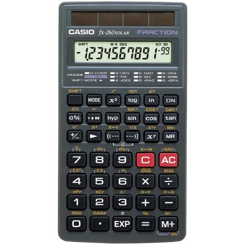 Best Buy Casio Scientific Calculator FX260SLR