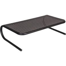 Angle. Allsop - Metal Art Large Monitor/TV Stand - Black.