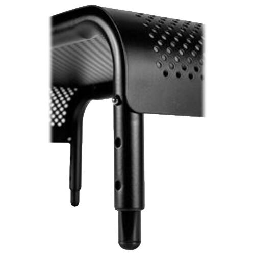 Alt View 13. Allsop - Metal Art Ergo3 Adjustable Monitor Stand - Black.