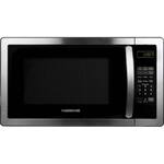 Farberware - Classic 1.1 Cu. Ft. Mid-Size Microwave - Stainless steel - Front_Standard