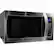 Angle. Farberware - Professional 1.3 Cu. Ft. Mid-Size Microwave - Stainless steel.