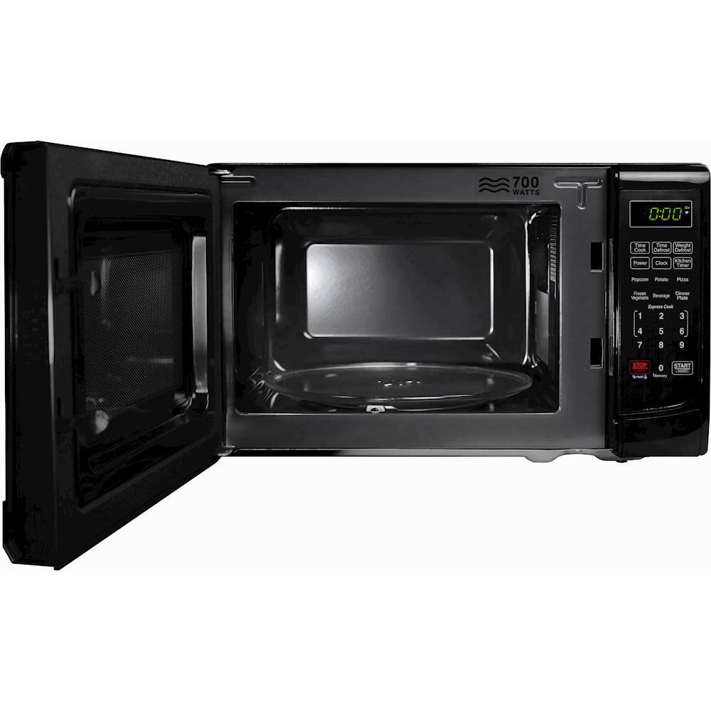 Alt View 12. Farberware - Classic 0.7 Cu. Ft. Compact Microwave - Black.