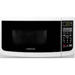 Farberware - Classic 0.7 Cu. Ft. Compact Microwave - White