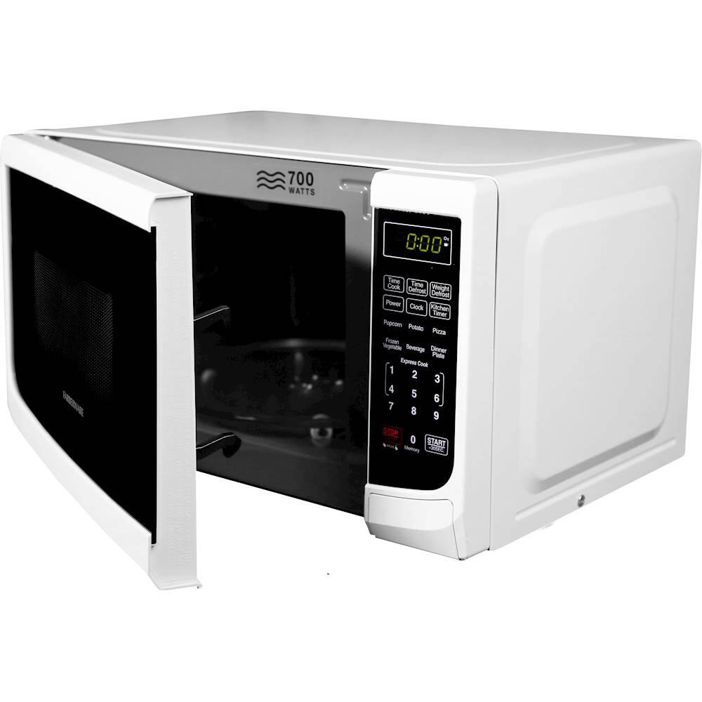 Alt View 11. Farberware - Classic 0.7 Cu. Ft. Compact Microwave - White.