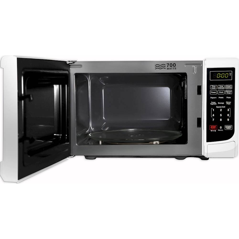 Alt View 12. Farberware - Classic 0.7 Cu. Ft. Compact Microwave - White.