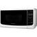 Left. Farberware - Classic 0.7 Cu. Ft. Compact Microwave - White.