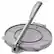 Angle. Imusa - 8-Inch Painted Tortilla Press - Silver.