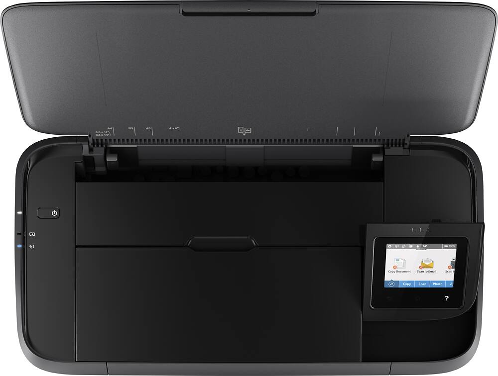 Alt View 12. HP - OfficeJet 250 Mobile Wireless All-In-One Inkjet Printer - Black.