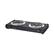 Angle. Imusa - Electric Double Burner - Black.
