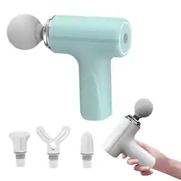 Cluzine - Professional Mini Handheld Fascia Massage Gun for Full Body Deep Muscle Relaxation - Green