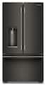 KitchenAid - Counter-Depth French Door Refrigerator with Intelligent Auto Fill - Black Ore