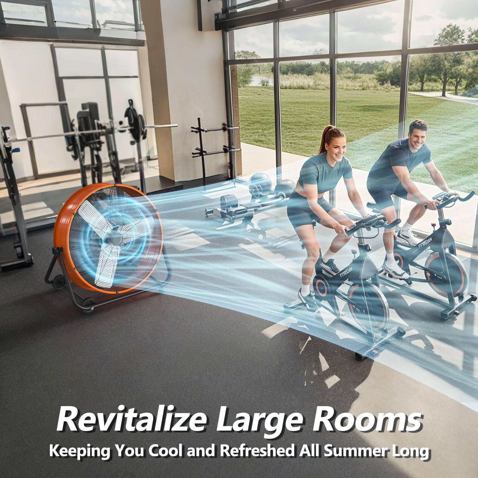 Revitalize Large Rooms  
Keeping You Cool and Refreshed All Summer Long