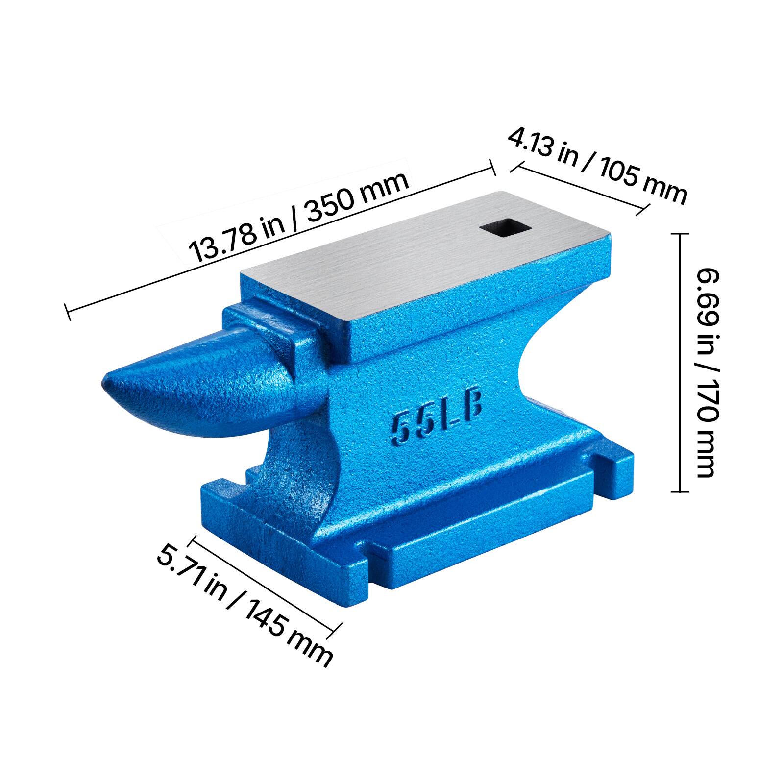 4.13 in / 105 mm  
13.78 in / 350 mm  
5.71 in / 145 mm  
6.69 in / 170 mm  
55LB