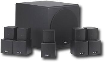 Klh 5.1 best sale surround sound speakers