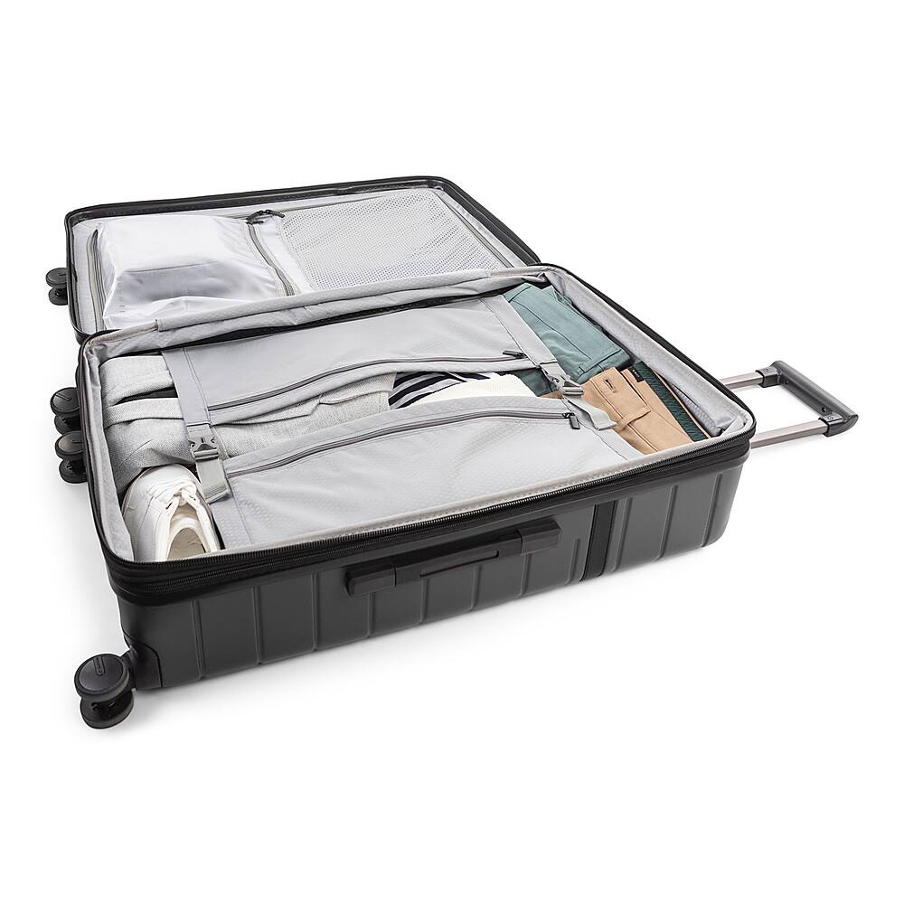 Alt View 11. Bugatti - Hamburg 29" Expandable Spinner Suitcase - Charcoal.