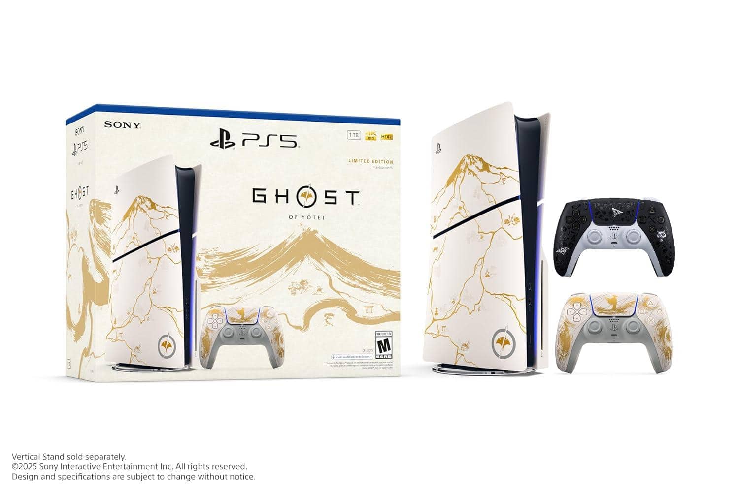 PS5 Console - Ghost of Yōtei Bundle w/DualSense Controller - The Last of Us - PlayStation 5