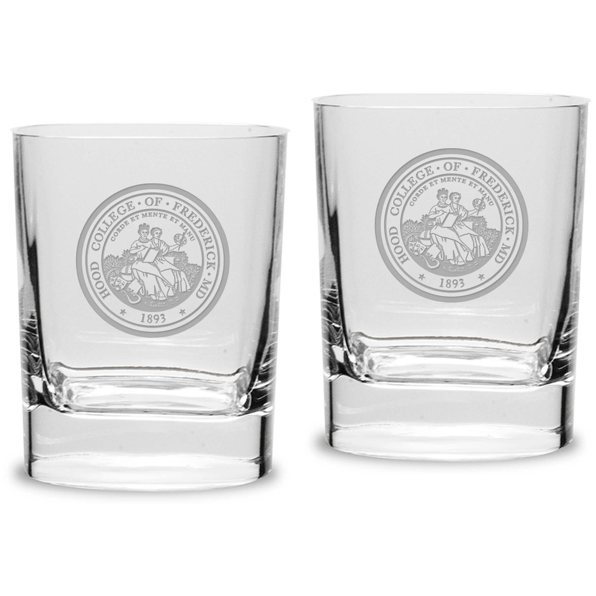 Photos - Glass COLLEGE Jardine - Hood  Blazers 11.75oz. Square Double Old Fashioned  Set - Multicolor 4680273 