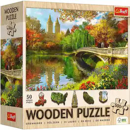 Trefl - Wood Central Park, Manhattan, New York 500+1 Wooden Puzzle