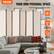 VEVOR TOUGH TOOLS HALF PRICE YOUR OWN PERSONAL SPACE Multi-functional partition screen Privacy Protection Decorative Background Sunlight Blocking