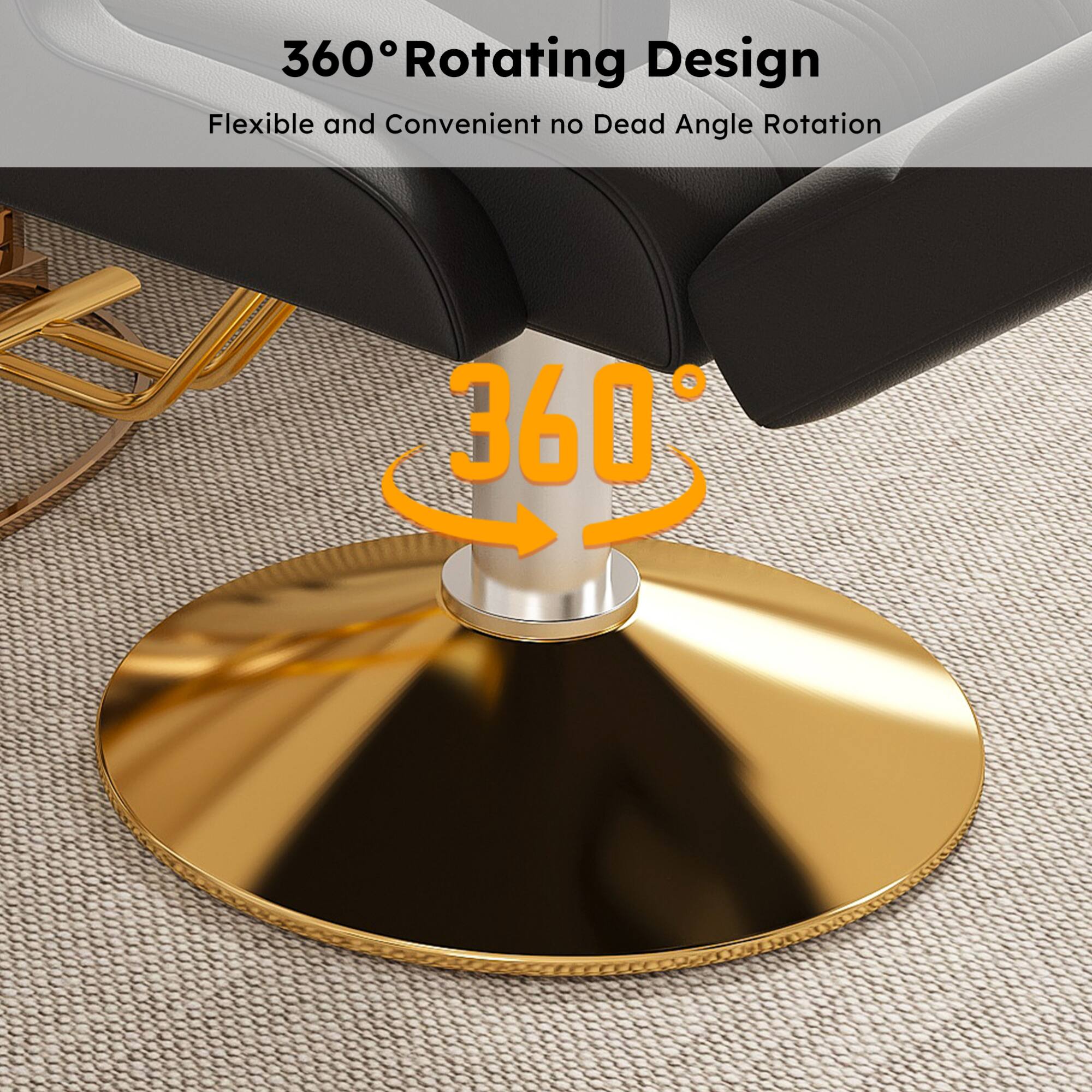 360° Rotating Design  
Flexible and Convenient no Dead Angle Rotation