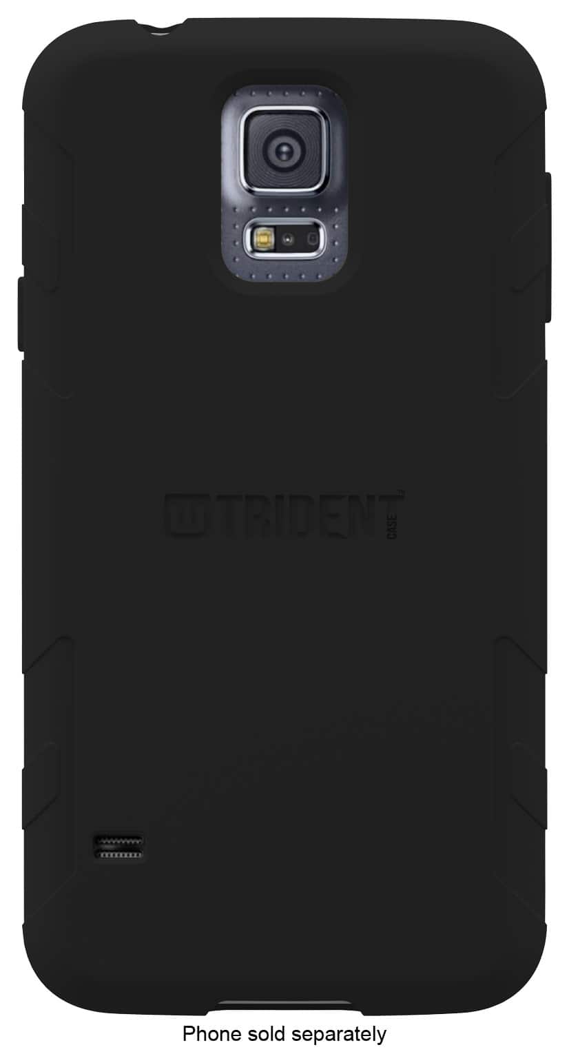 Front. Trident - Perseus Case for Samsung Galaxy S 5 Cell Phones - Black.