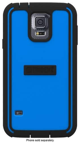 Front. Trident - Cyclops Case for Samsung Galaxy S 5 Cell Phones - Blue.