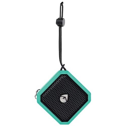 Front. ECOXGEAR - EcoPebble Lite Portable Wireless and Bluetooth Speaker - Mint.