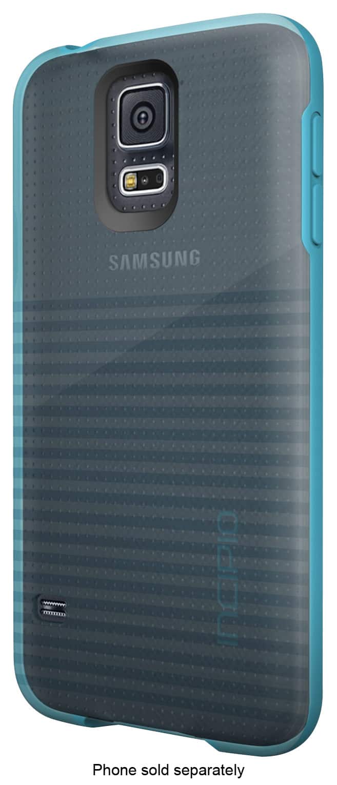 Front. Incipio - Rival Case for Samsung Galaxy S 5 Cell Phones - Blue.