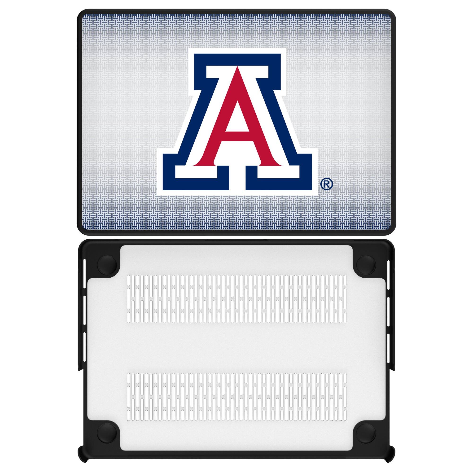Front. Keyscaper - Arizona Wildcats Linen MacBook Case - Pro 16 in - Multicolor.