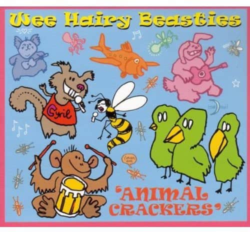 Wee Hairy Beasties - Animal Crackers  - COMPACT DISCS