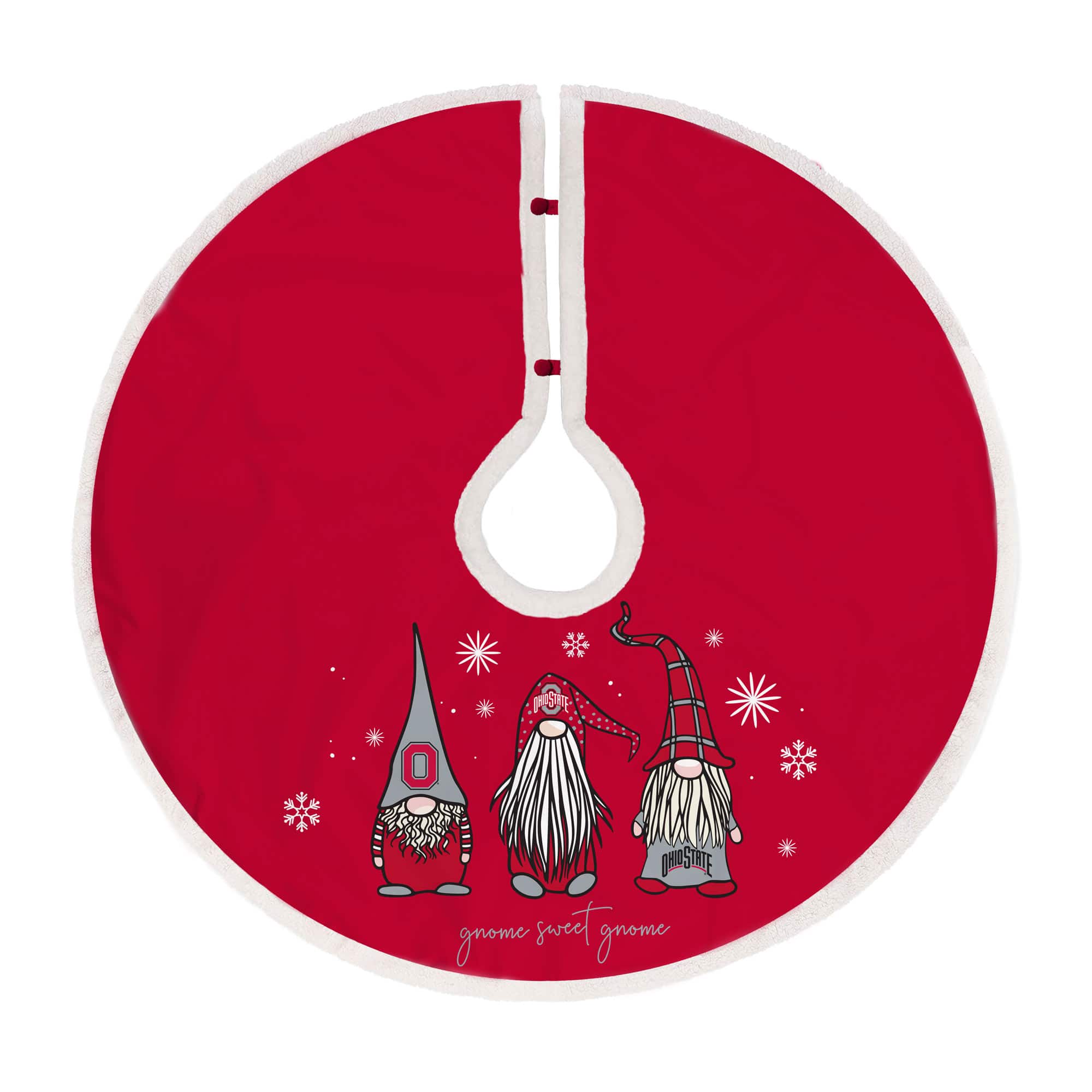Pegasus - Ohio State Buckeyes Gnome Tree Skirt - Multicolor